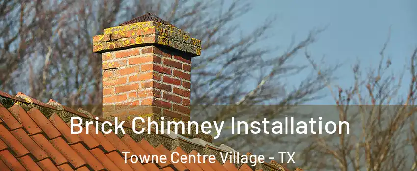 Brick Chimney Installation Towne Centre Village - TX