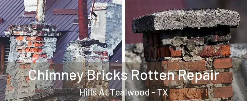 Chimney Bricks Rotten Repair Hills At Tealwood - TX