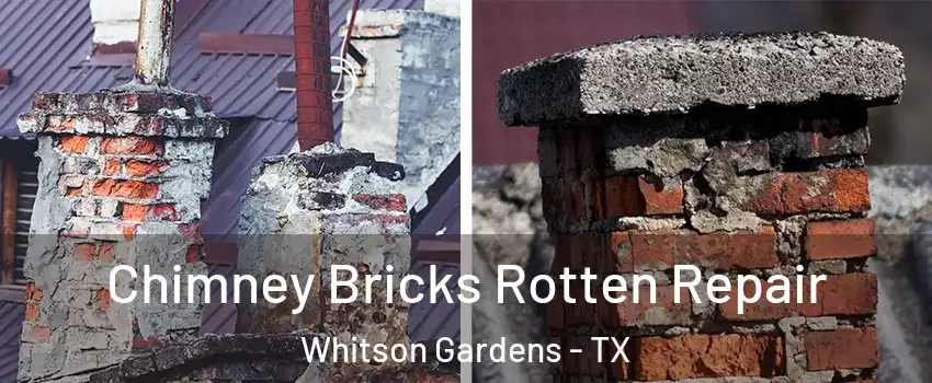 Chimney Bricks Rotten Repair Whitson Gardens - TX