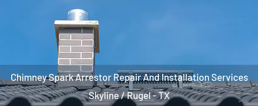 Chimney Spark Arrestor Repair And Installation Services Skyline / Rugel - TX