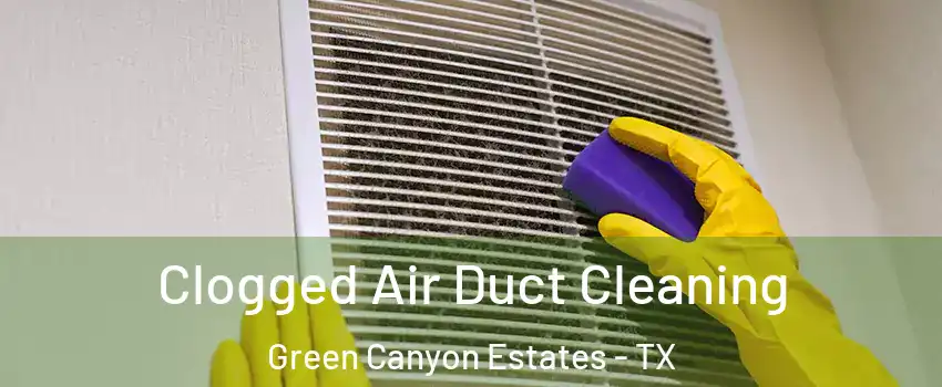 Clogged Air Duct Cleaning Green Canyon Estates - TX