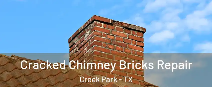 Cracked Chimney Bricks Repair Creek Park - TX