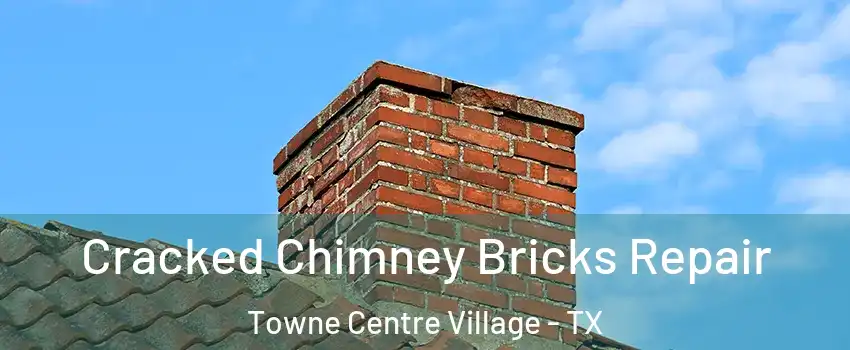 Cracked Chimney Bricks Repair Towne Centre Village - TX