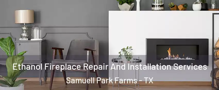 Ethanol Fireplace Repair And Installation Services Samuell Park Farms - TX