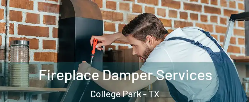 Fireplace Damper Services College Park - TX