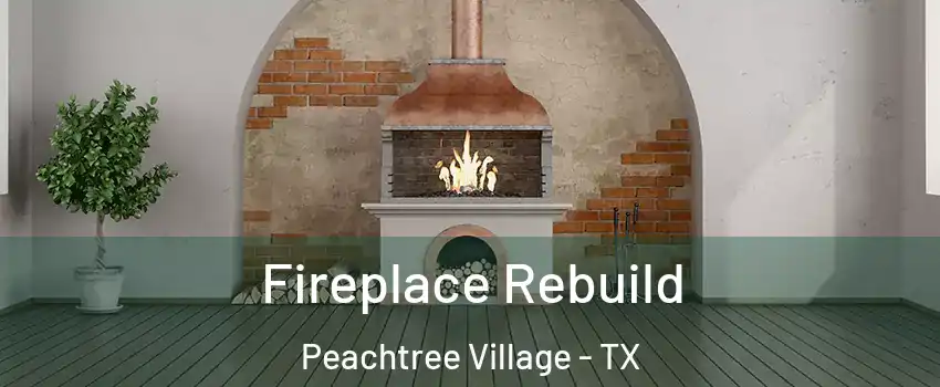 Fireplace Rebuild Peachtree Village - TX