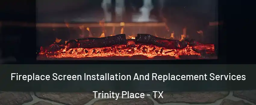 Fireplace Screen Installation And Replacement Services Trinity Place - TX