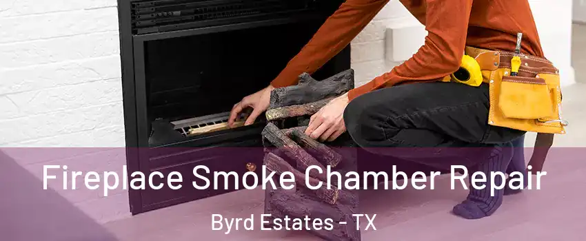 Fireplace Smoke Chamber Repair Byrd Estates - TX