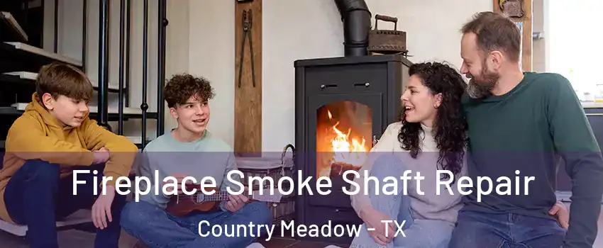 Fireplace Smoke Shaft Repair Country Meadow - TX