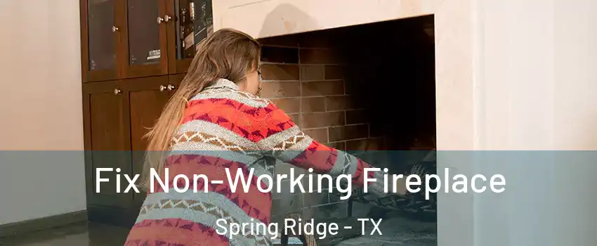 Fix Non-Working Fireplace Spring Ridge - TX