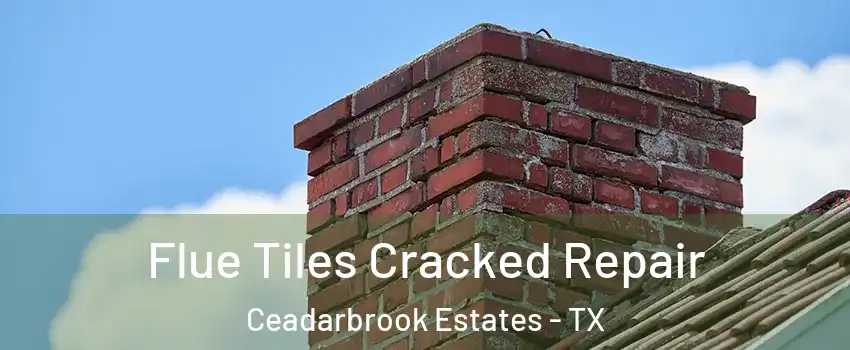 Flue Tiles Cracked Repair Ceadarbrook Estates - TX