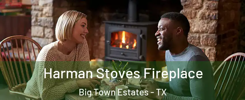 Harman Stoves Fireplace Big Town Estates - TX