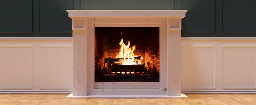 Open Flame Wood-Burning Fireplace Installation Services in Country Meadow, Texas