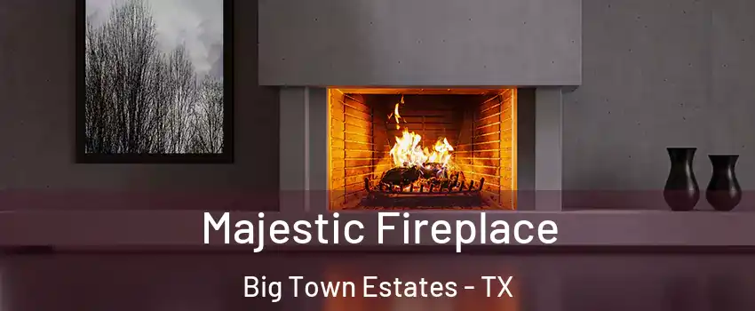 Majestic Fireplace Big Town Estates - TX