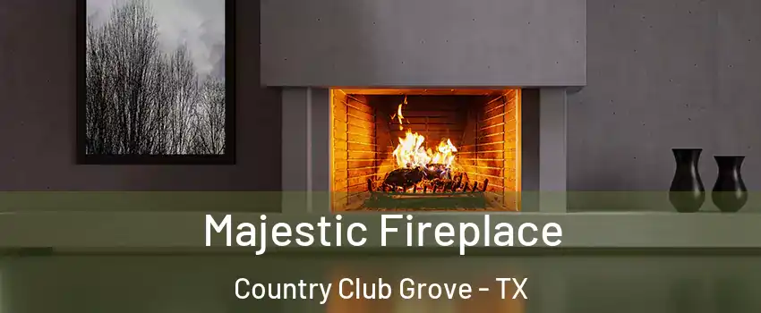 Majestic Fireplace Country Club Grove - TX