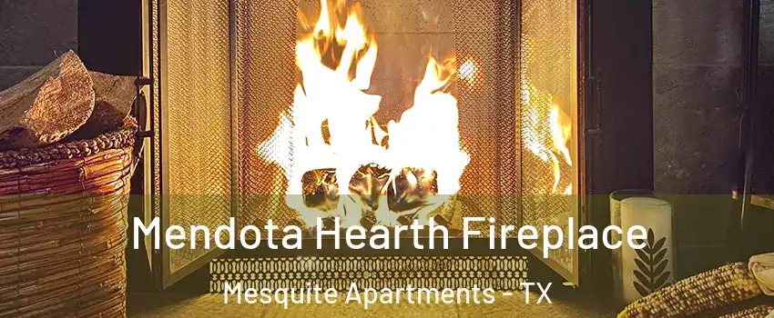 Mendota Hearth Fireplace Mesquite Apartments - TX